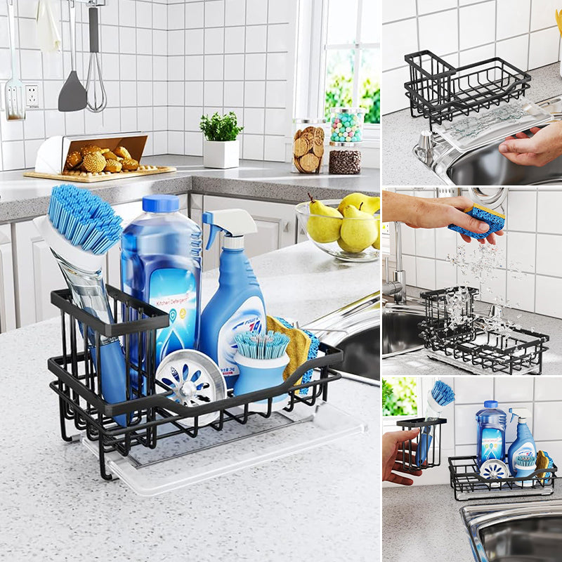 Stainless Steel Kitchen Sink Shelf Drainage