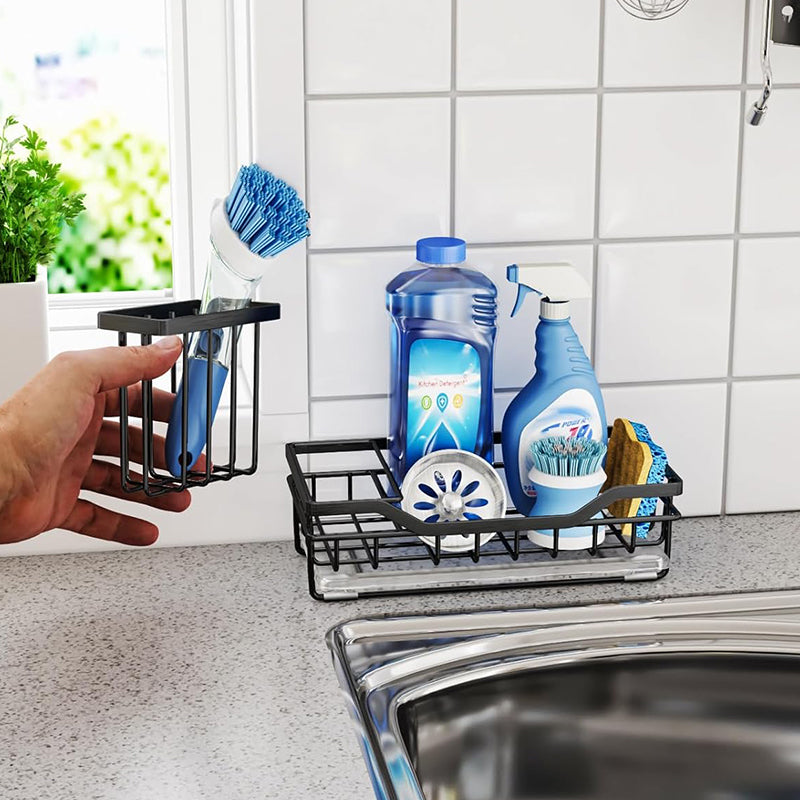 Stainless Steel Kitchen Sink Shelf Drainage