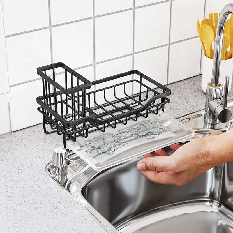 Stainless Steel Kitchen Sink Shelf Drainage