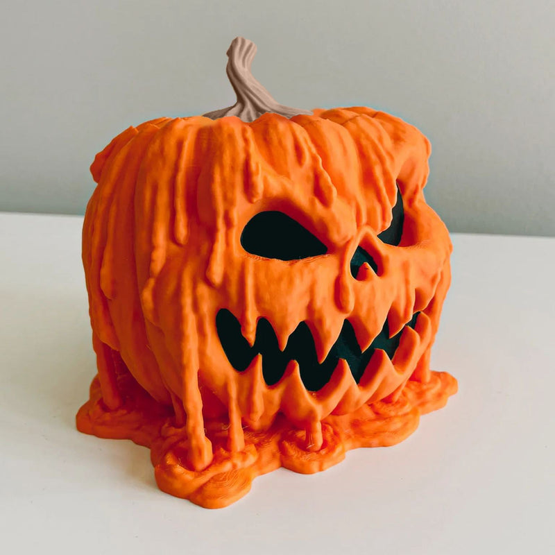 Melting Halloween Pumpkin Candy Bowl
