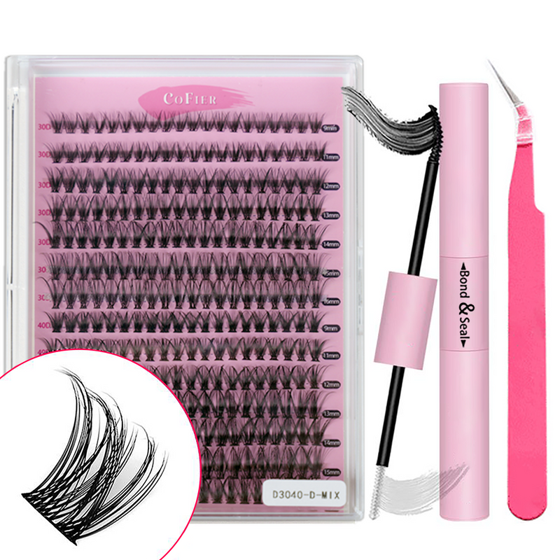 Eyelash DIY lash Extension Kit and LashCluster (30D+40D Kit)