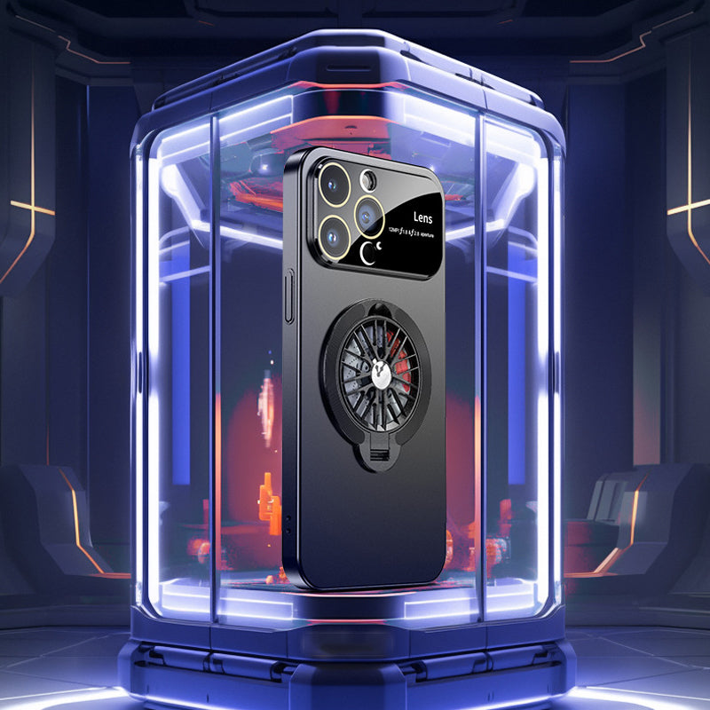 Rotating gyroscope phone case