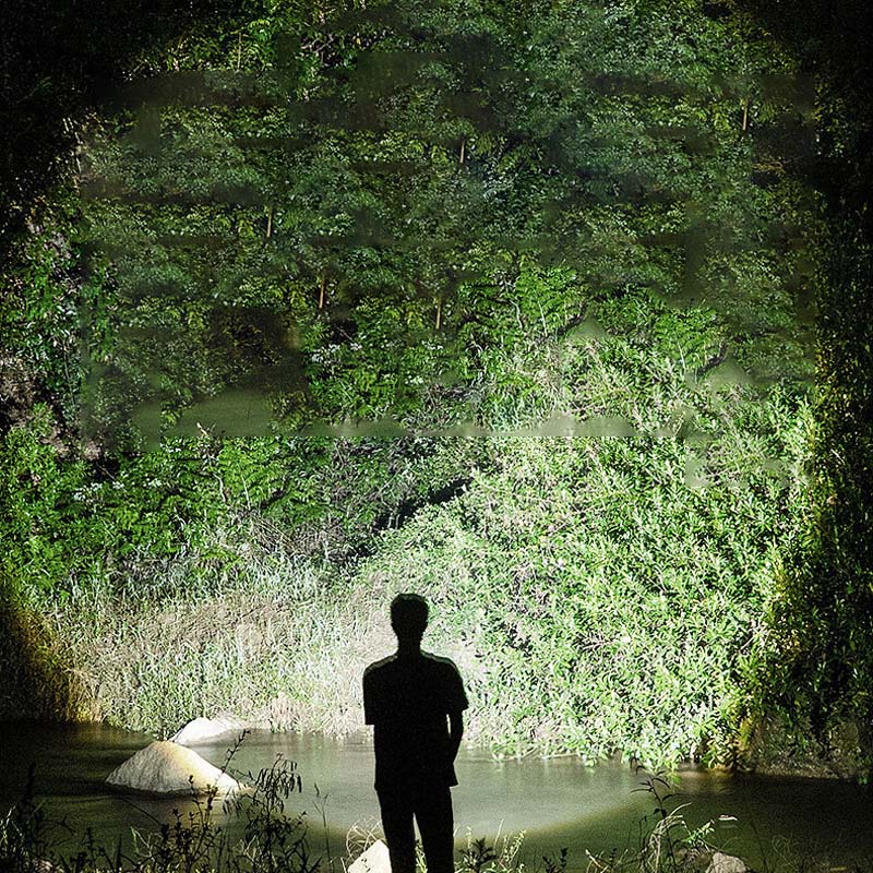 Mini flash super power flashlight