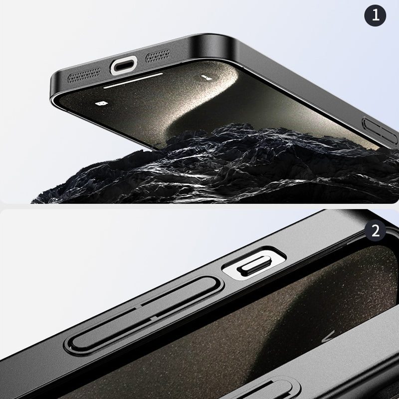 Rotating gyroscope phone case