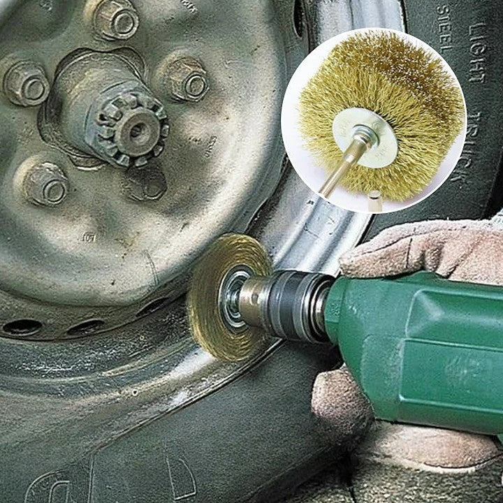 Steel Wire Polished Brush Head