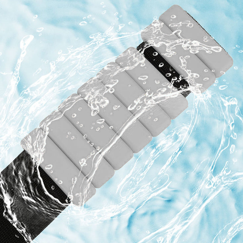 Weighted silicone sports wristband