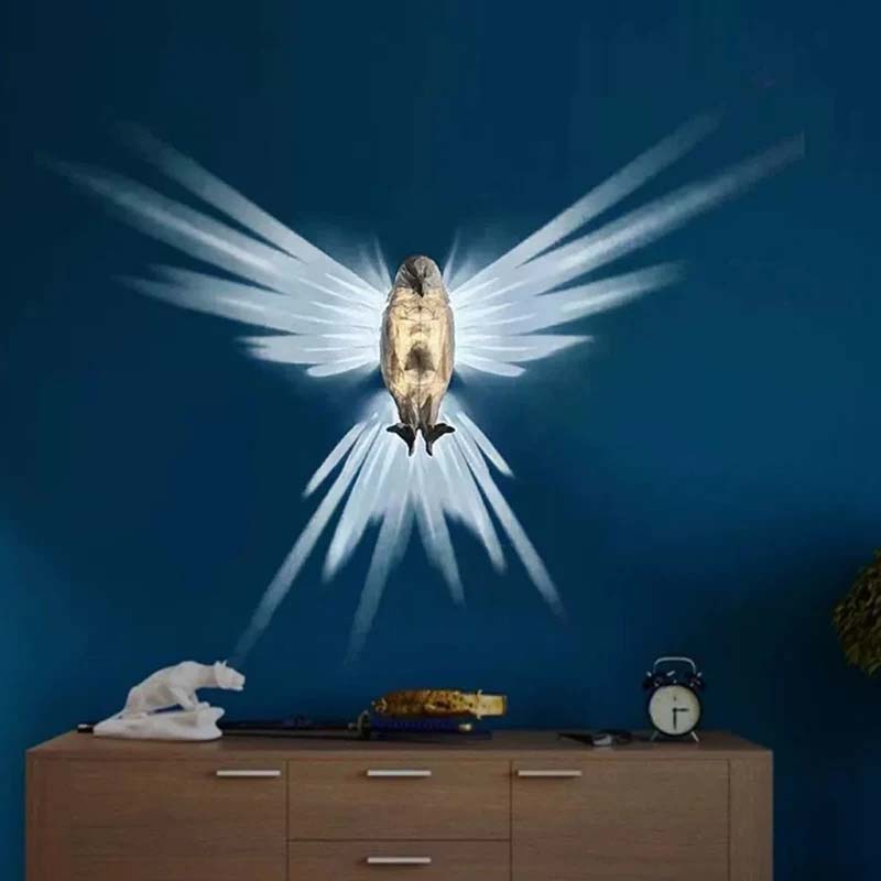 Injection Molded Owl Eagle Night Light