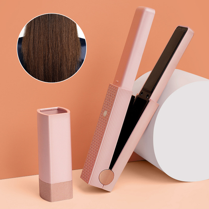 Hair Straightening Comb Curling Iron