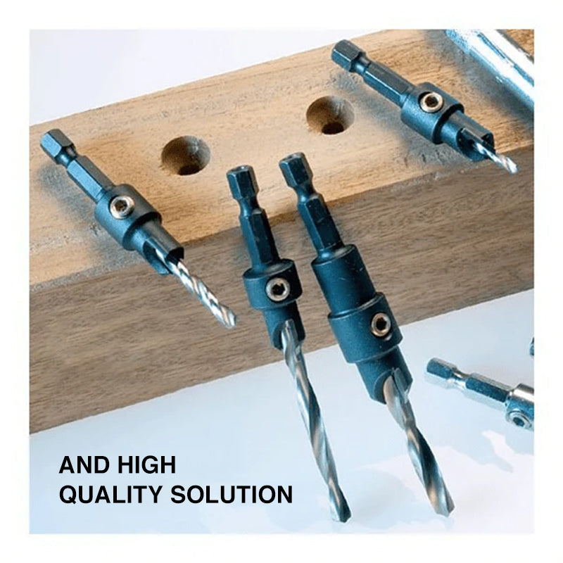 Premium HSS countersunk drill set