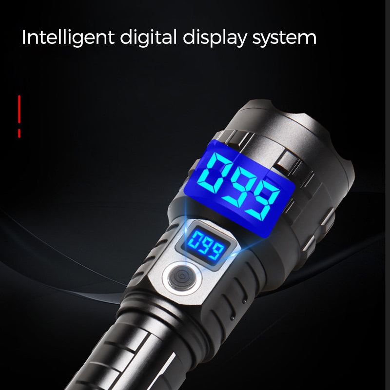 Rechargeable Tactical Laser Flashlight High Lumens