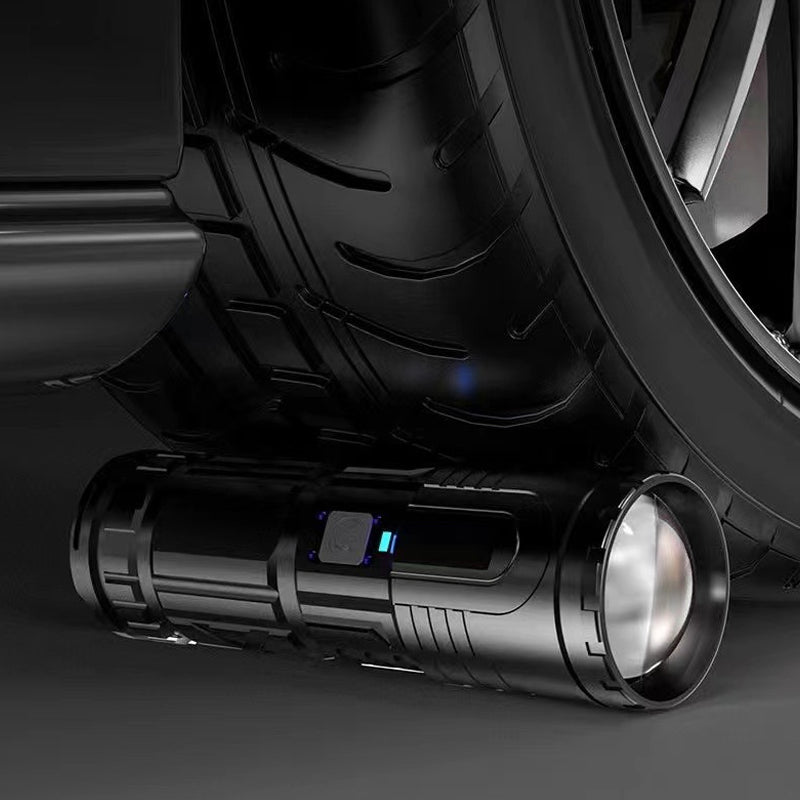 Zoom bright flashlight