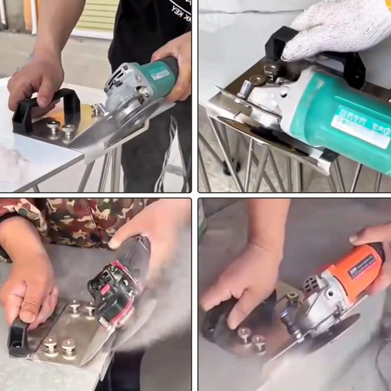 Angle Grinder Stand for Tile 45°Chamfer Cutting
