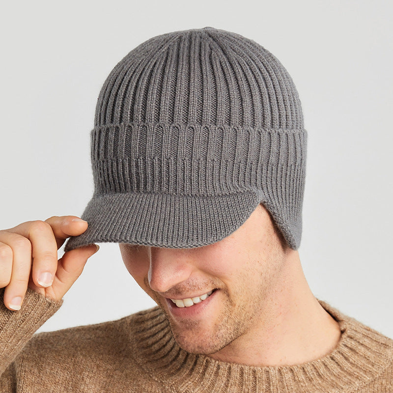 Elastic Warm Ear Protection Knitted Hat