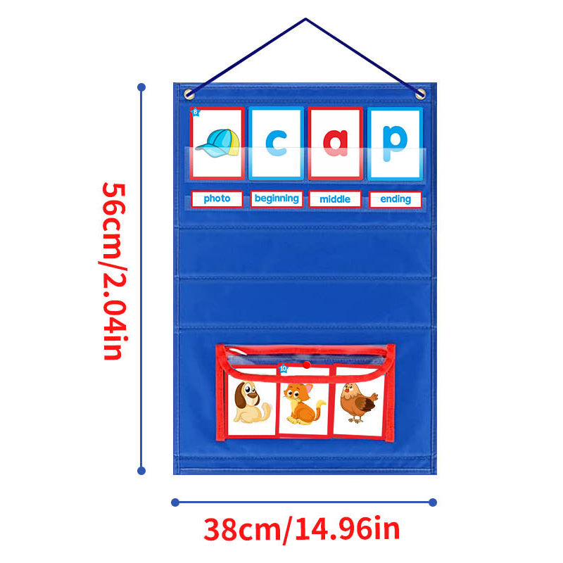 Desktop Pocket Chart Tent Cards Kit
