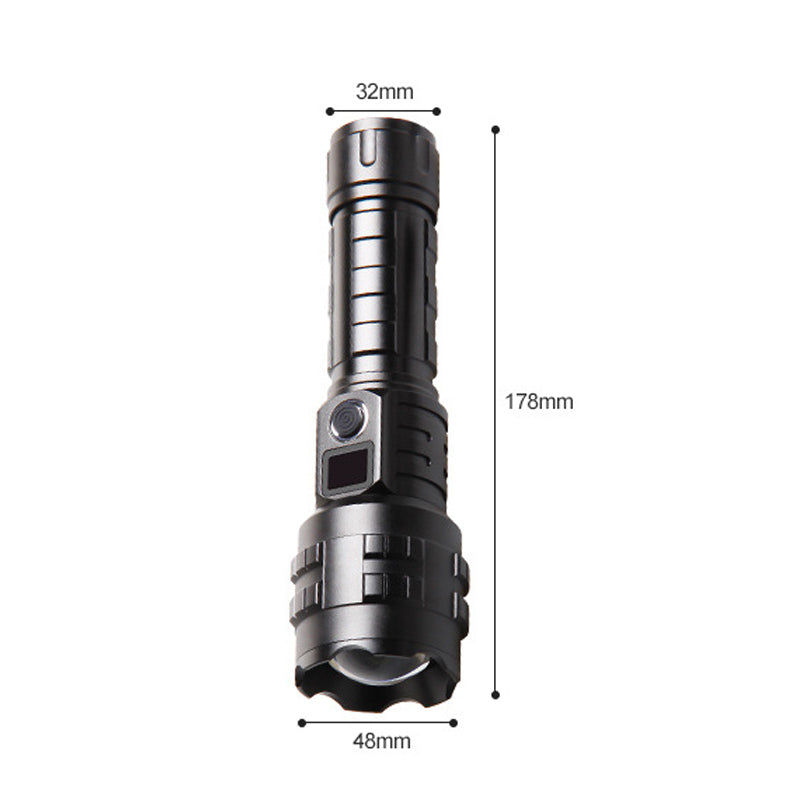 Rechargeable Tactical Laser Flashlight High Lumens