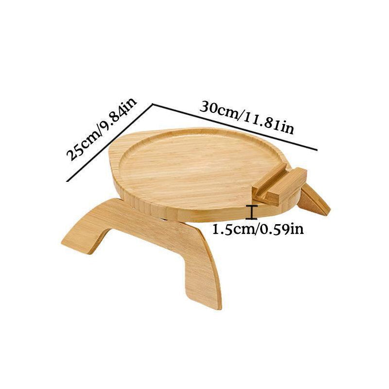 sofa arm swivel tray