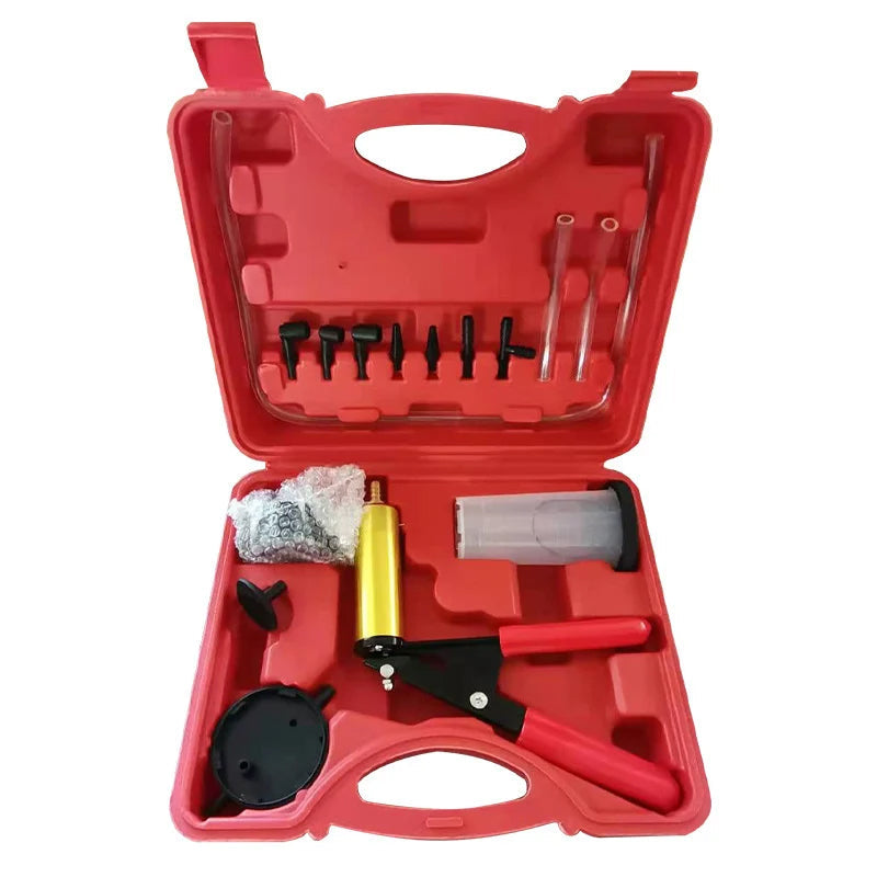 Vacuum pump brake ventilation kit