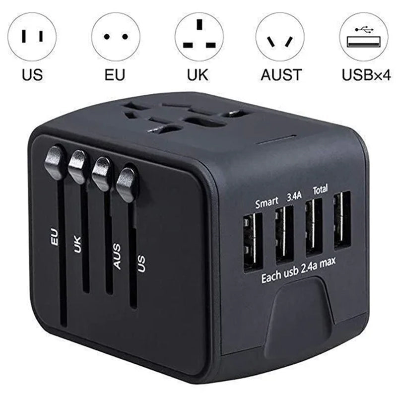 Universal Smart Travel Adapter Voltage Converter