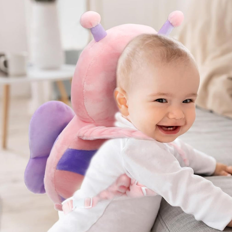 Anti-collision head protection back cushion for toddlers