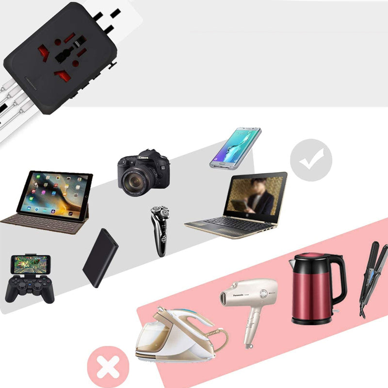 Universal Smart Travel Adapter Voltage Converter