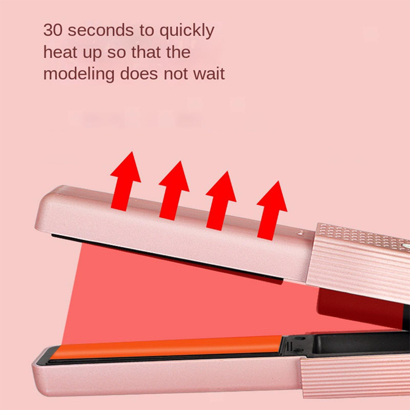 Hair Straightening Comb Curling Iron