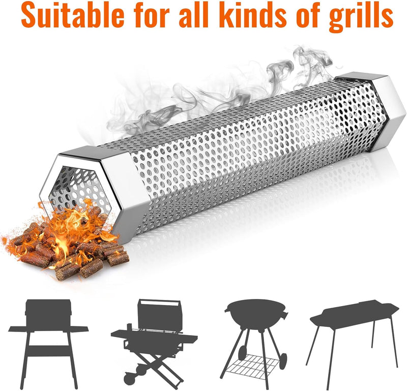 Pellet Smoker Tube for All Grill or Smoker