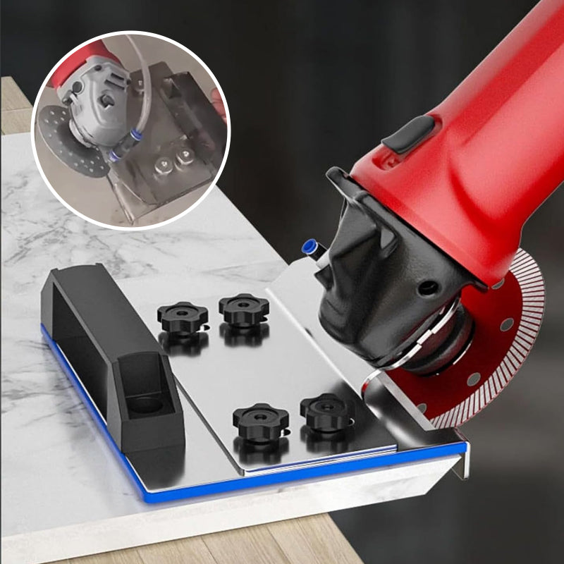 Angle Grinder Stand for Tile 45°Chamfer Cutting
