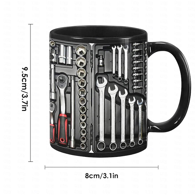 3D Mechanic Toolbox Set Mug