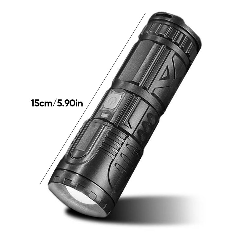 Zoom bright flashlight