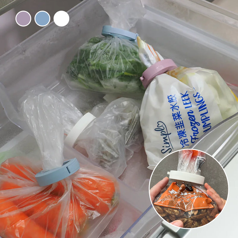 Toothed Design Food Bag Clips Sealing Tool