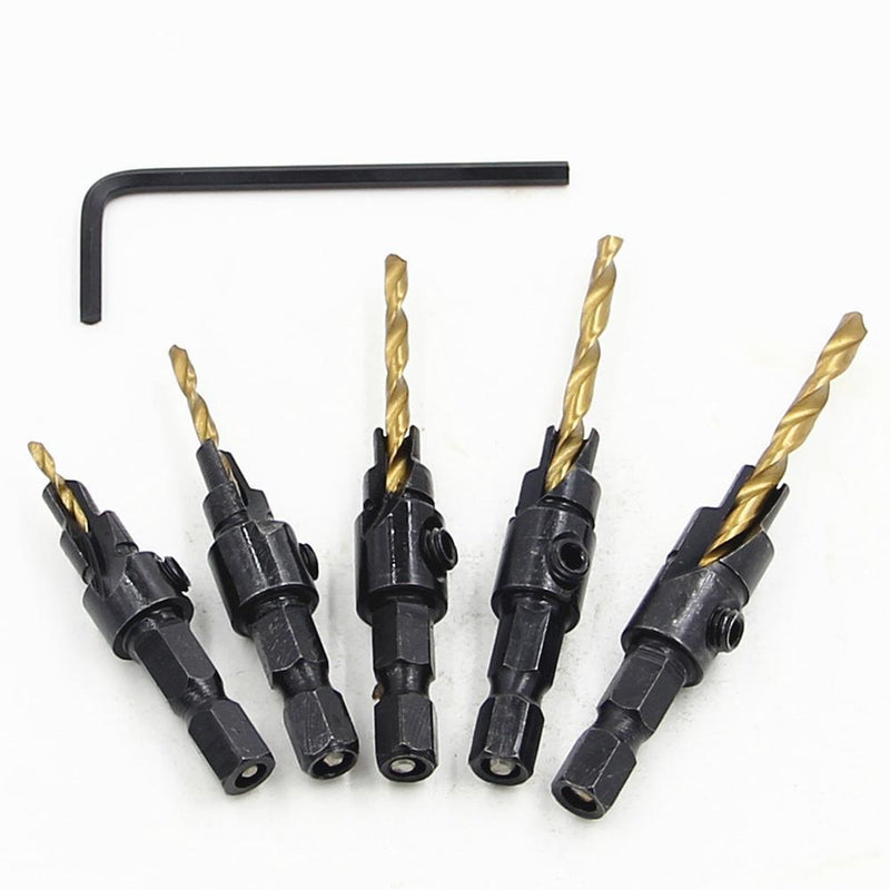 Premium HSS countersunk drill set